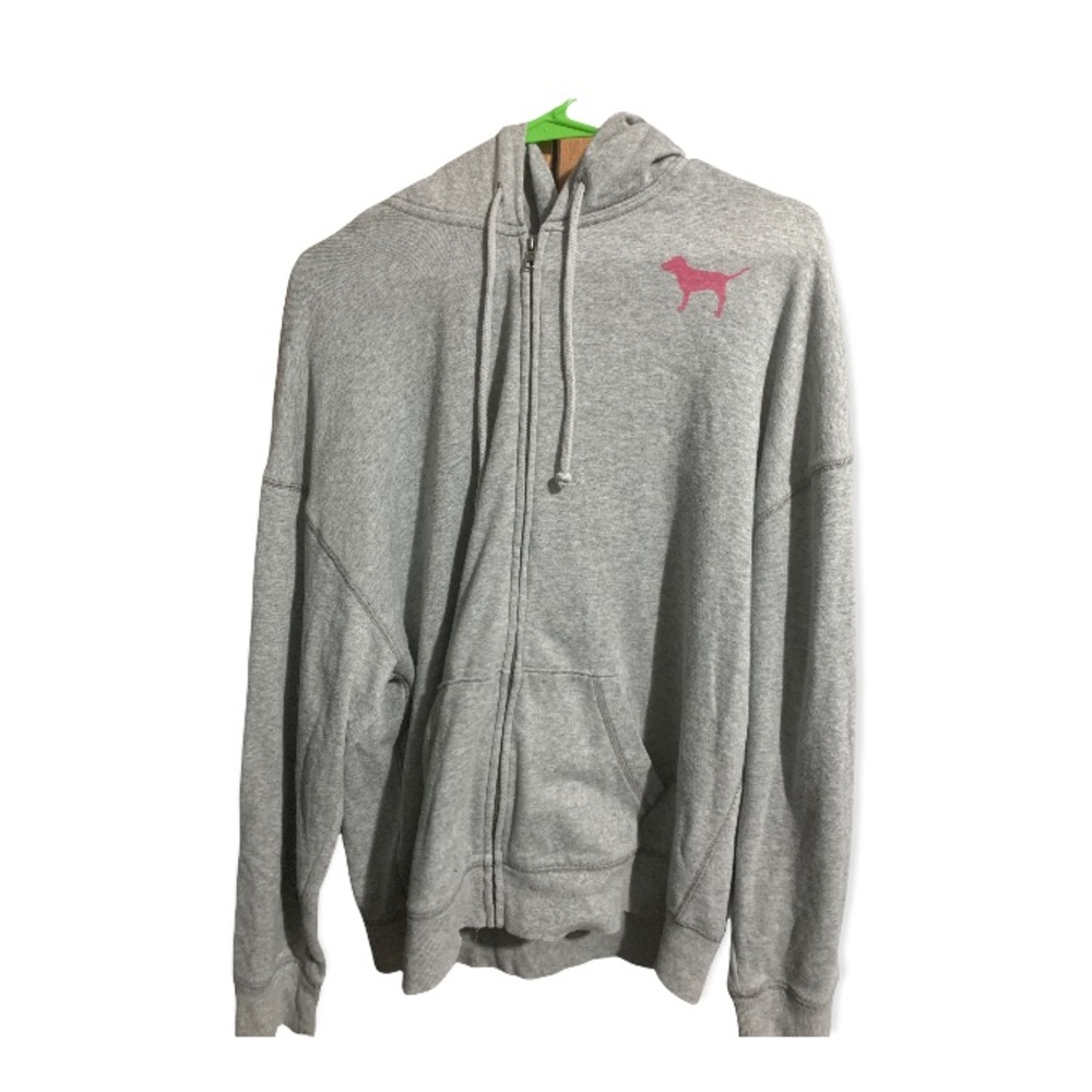 Pink long sleeve hoodie